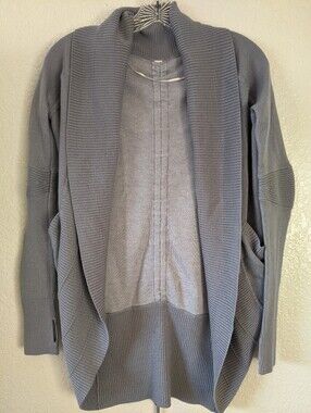 Lululemon Women's Transformation Wrap Sweater Gray Size 4